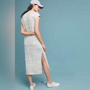 Anthropologie cloth & stone Riley striped maxi dress size large